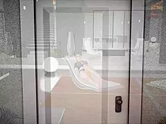 so our step aunt gave us a tit fuck in this 3d anime, not bad at all, my new family part 12