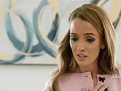 Potty mouth step daughter learns face sitting from milf stepmom, wet pussy scissoring lesson