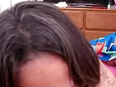 the french stepmother gets sodomized in a rough anal session with dirty talk and a big cumshot