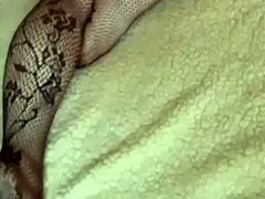 I woke up with cum on my sexy ass from KlaudiaAmbergirl, that brunette milf in stockings and lingerie.