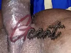 i got so wet from that big black cock massage, screaming foreplay