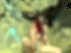 Hot milf masturbating outdoors part 2 with big natural tits