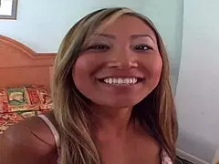 Kara Tai hardens cock, makes it cum.