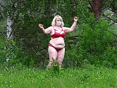 Mature lesbians with big asses in lingerie