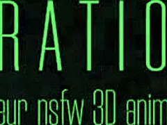 Admiring her stunning breasts in the intimate scene.