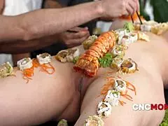 Experienced stallion fucks horny redhead MILF Penny Lay! Screams in orgasm!