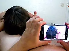 sexy milf delivers sensual blowjob with cum in mouth play