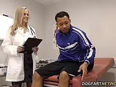 OMG, cougar doctor Julia Ann cures that huge black cock in the hospital! 🔥
