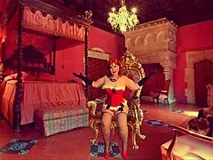 Granny Carmen's Christmas In July Stick & Dick Orgasms – What A Wild Ride!