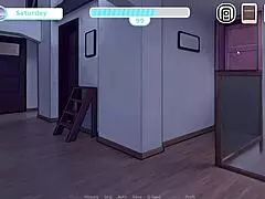 sexnote part 6 parody game with classmate and mother in law