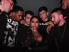 Yasmina Khan's Birthday Gangbang: Triple Penetration, Six Creampies