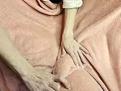 cock teases pussy until punished with cumshot pov