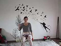 yoga lesson turns into steamy fun