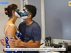 Hot Sapna Makes Rishabh Stay And Ride As Cowgirl