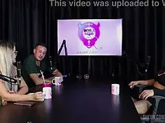 Compilados da val mineirinha no bora cast com bruna carlos watch on sheer red