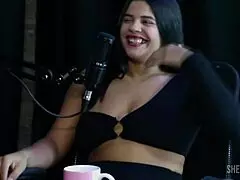 Compilados da val mineirinha no bora cast com bruna carlos watch on sheer red