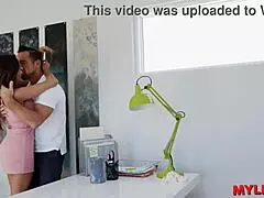 mylfex - grateful assistant milf thanking the handsome utility guy