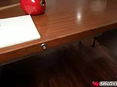 Austin Accidentally Cums Inside Stepsister Aubree Valentine's Mouth