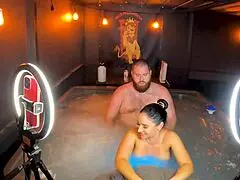 Intense Hot Tub Sex With Sheena Ryder And Deepthroat