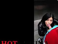 I fucked my neighbor's stepmother in the elevator in Medellin, Colombia, what a thrill!