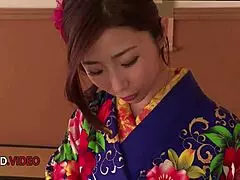 seductive kimono-clad milf ayumi shinoda gives passionate bj