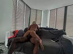 Blonde Babe Cassie Bender Takes Homemade Interracial Fuck With Monster Big Black Cock. She Gags On Deepthroat While Choking In Rough Muscular Bodybuilder Action.