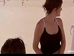 Clotilde Courau and Charlotte Rampling kiss whoever they want in this topless scene