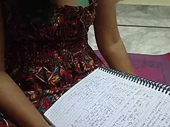 Indian college teacher with huge ass has sex with his student backstage