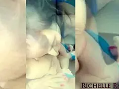 horny blonde milf cougar richelle ryan fucks random neighbors hard cock