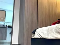 Hidden Cam Spies On Latina In Leggings With Big Tits And Ass