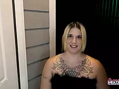 busty blonde logan lace deepthroats and gets twat fucked 😍