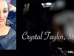 Milf crystal taylor's intense first fuck orgasm.
