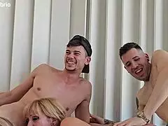 Chubby matures, you enjoying that young 18+ big white cock action?