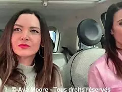 ava moore films trucker balls in cabin with glory hole