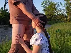 Babysitter Slut Gets Fucked on First Tinder Date with Creampie in Doggystyle and Missionary