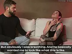 hey, can you handle your first double penetration like saba lapiedra with rough anal and deepthroat?