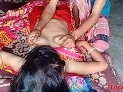 desi housewife gets hardcore sex in her saree on webcam, official from localsex31