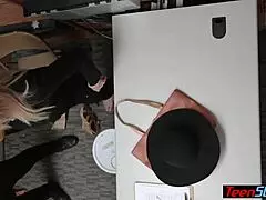 busty mature stepmom and teen stepdaughter get fucked by burglar with monster cock in threesome