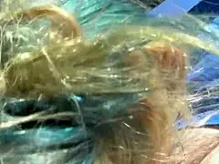 cheating blonde whore sucking cock in public 😏