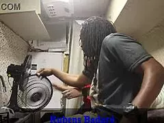 the black guy stretches out the grandma's tight pussy in the motor home on the streets of sao paulo uncut video with blowjob licking riding big cock doggystyle and cowgirl