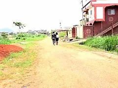 Step Bro Fucks Michelle Martinez with His Big Cock in Intense Outdoor Action and Deep Pounding