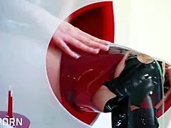 i'm a sensual big tits blonde girl pleasuring my wet pussy with a hot dildo