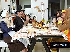 thanksgiving stepfamily foursome?