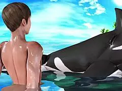 Max's life part 10 with hairy milf riding big cock outdoors in wet pussy action