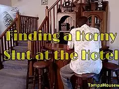 Finding a horny slut at the hotel with ms paris rose 😈 She gives blowjob, cunilingus, and doggystyle outdoor fun!