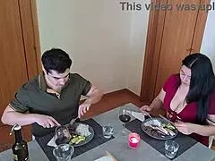 chubby guy fucks latina mom