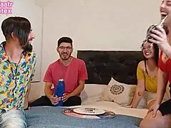 swinger cousins sharing boyfriends with muff diving 😈