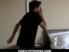 Oh Wow, Hot Russian Stepmom Crystal Rush Soothes Stepson's Huge Erection With Blowjob And Riding!