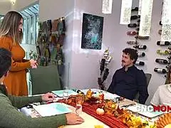 Freeuse Family Wanksgiving With Milf Pussy Fucking In Group