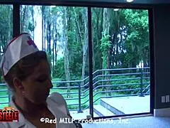 Milf1083 enjoys a threesome, just what the doctor ordered